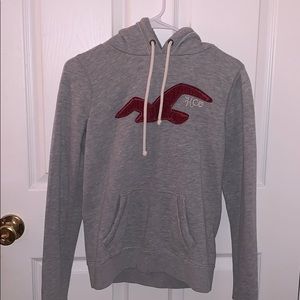 Hollister grey hoodie